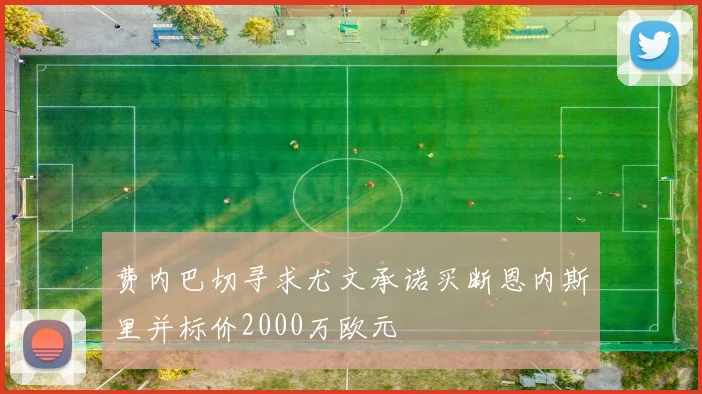 费内巴切寻求尤文承诺买断恩内斯里并标价2000万欧元